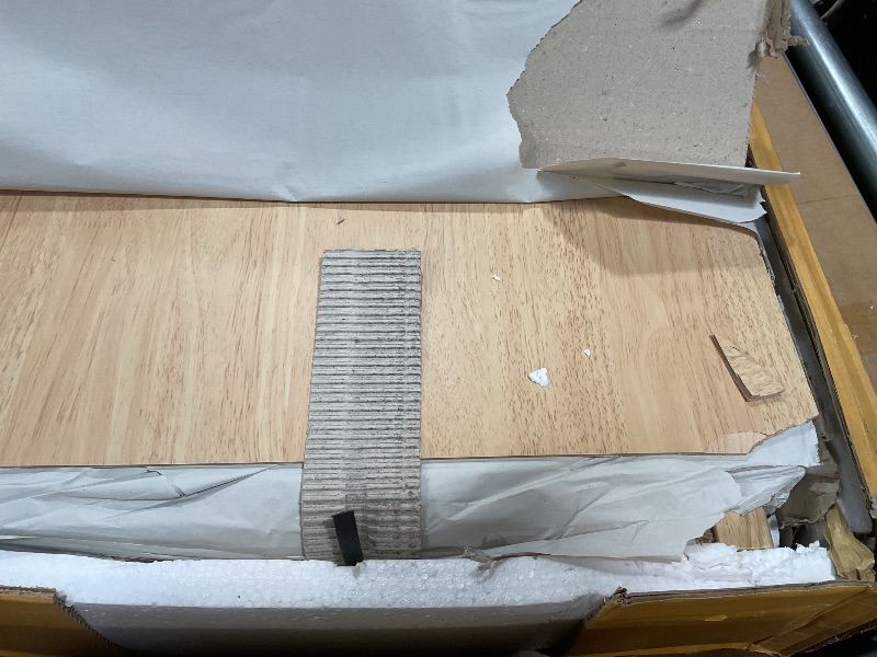 Photo 1 of ***MAJOR DAMAGE***Winsome Wood Kitchen Cart, Natural, Single Drawer (82027)