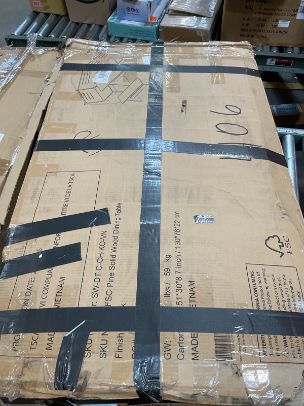 Photo 1 of ***USED, MAJOR DAMAGE, UNKNOWN MISSING HARDWARE ***Cidase Kitchen Breakfast Nook Table Set - Solid Wood Corner Bench Dining Set for 4-6 People, L Shaped Bench for Dinner Room, Space Saving Kitchen Booth Seating with Table for Small Space, Black