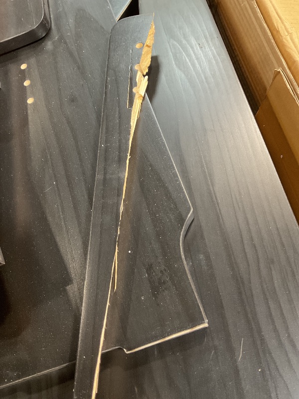 Photo 1 of ***USED, MAJOR DAMAGE, UNKNOWN MISSING HARDWARE ***Cidase Kitchen Breakfast Nook Table Set - Solid Wood Corner Bench Dining Set for 4-6 People, L Shaped Bench for Dinner Room, Space Saving Kitchen Booth Seating with Table for Small Space, Black