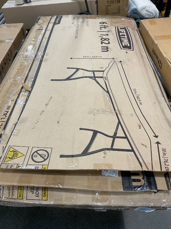 Photo 1 of ***MINOR DAMAGE ***VIZ-PRO Double-Sided Magnetic Mobile Whiteboard, 72 x 40 Inches, Rolling Dry Erase Board Easel Stand on Wheels with Aluminium Frame for School Office Home