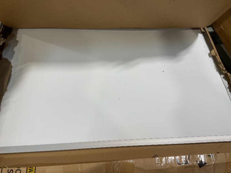 Photo 1 of ***MINOR DAMAGE ***VIZ-PRO Double-Sided Magnetic Mobile Whiteboard, 72 x 40 Inches, Rolling Dry Erase Board Easel Stand on Wheels with Aluminium Frame for School Office Home