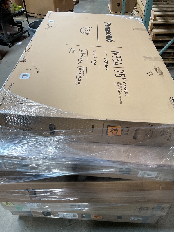 Photo 1 of ***BULK PALLET OF BROKEN TVs, SALE FINAL, NO REFUNDS, MUST HAVE TRUCK FOR PICK UP***