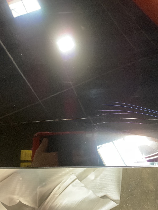 Photo 1 of *** CRACKED NO PICTURE AND BENT POSSIBLY USE FOR PARTS*** Samsung 42-Inch Class OLED 4K S90D Series HDR Smart TV w/Dolby Atmos, Object Tracking Sound Lite, Motion Xcelerator, Real Depth Enhancer, 4K AI Upscaling, Alexa Built-in (QN42S90D, 2024 Model)