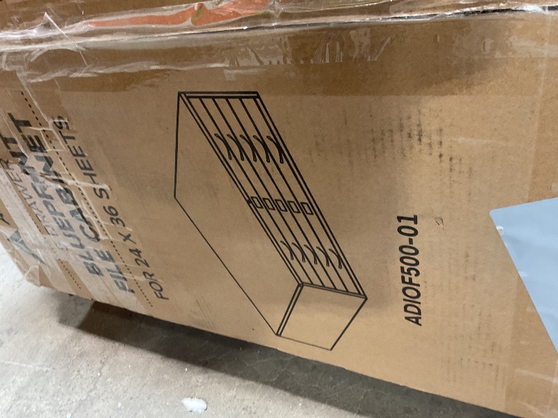 Photo 1 of AdirOffice Flat File Cabinet - Heavy Duty 5-Drawer Blueprint Sheets Storage, 29" x 40" Great for Documents Sized 24” x 36”, Ideal for Artists, Art Files, Engineers, Architects, Offices - Black