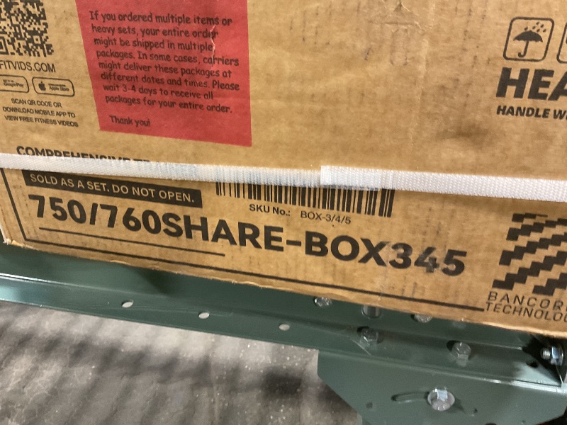 Photo 1 of **REPLACEMENT WEIGHTS ONLY PARTIAL SET** Fitvids Multifunctional Home Gym System Workout Station with Leg Extension and Preacher Curl, 122.5LB Weight Stack, Multiple Options, Multiple Packages