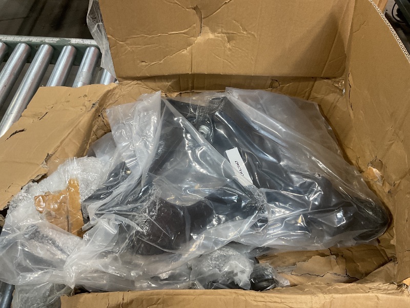 Photo 1 of ***MISSING CONTROL ARM UPPER FRONT RIGHT***ASUPRICOS 10pcs Suspension Kit for Chevy Trailblazer EXT GMC Envoy XL Buick Rainier Isuzu Ascender 2004 2005 2006 2007, Lower and Upper Control Arms and Upper Ball Joints Sway Bar Links Tie Rod Ends