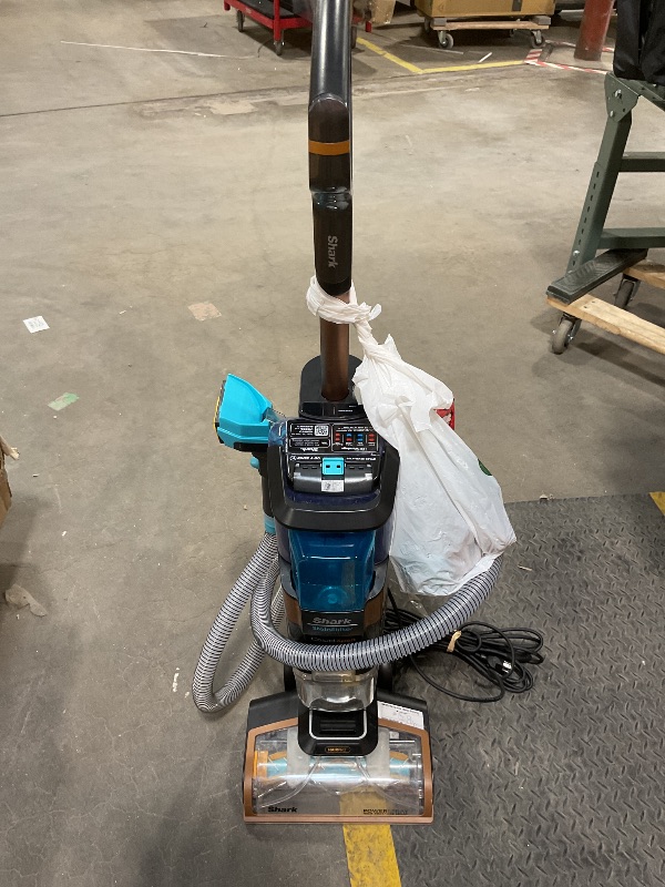 Photo 1 of ***USED, MISSING PARTS/CLEANERS***Shark Carpet Xpert Hair Pro with Stain Striker, Upright Carpet, Area Rug & Upholstery Cleaner, Carpet Shampooer, 4 Tools, Copper, EX301