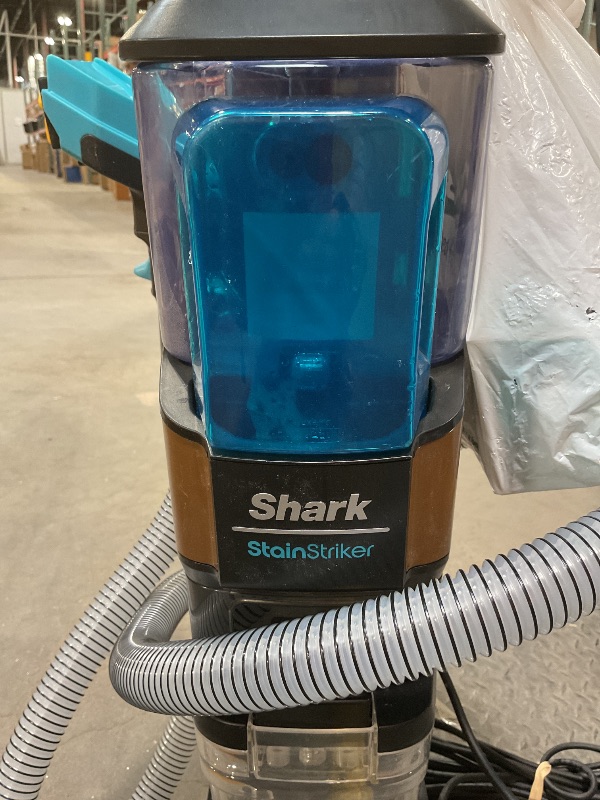 Photo 1 of ***USED, MISSING PARTS/CLEANERS***Shark Carpet Xpert Hair Pro with Stain Striker, Upright Carpet, Area Rug & Upholstery Cleaner, Carpet Shampooer, 4 Tools, Copper, EX301