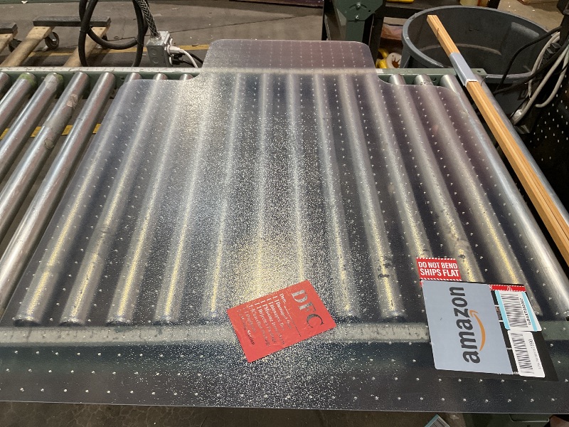 Photo 1 of ***MAJOR DAMAGE ***GORILLA GRIP Slip Resistant Office Chair Mat for Carpet Floors, 36x48 Lip Smooth Glide Under Desk Carpeted Floor Protector, Heavy Duty Plastic Computer Mats for Rolling Work and Gaming Chairs, Clear