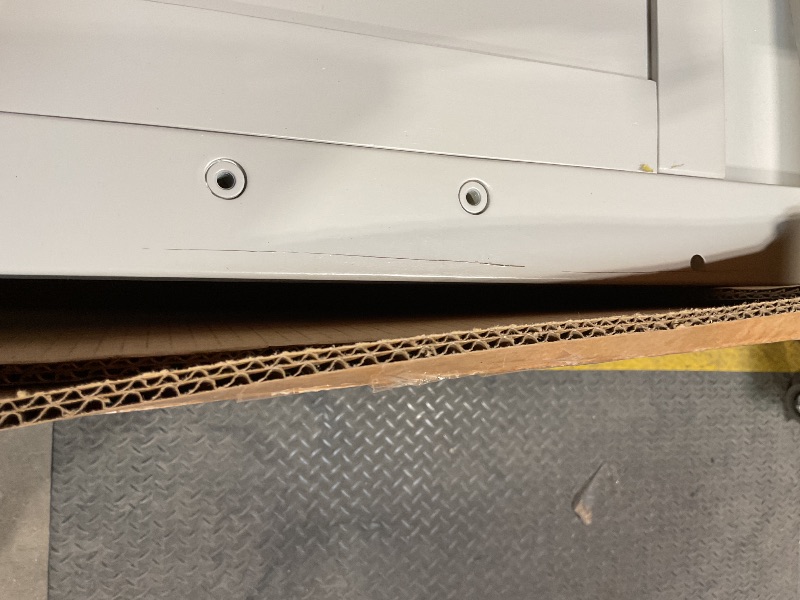 Photo 1 of ***MINOR SCRATCH, UNKNOWN MISSING HARDWARE ***Delta Children Perry 6-in-1 Convertible Crib - Greenguard Gold Certified, Moonstruck Grey