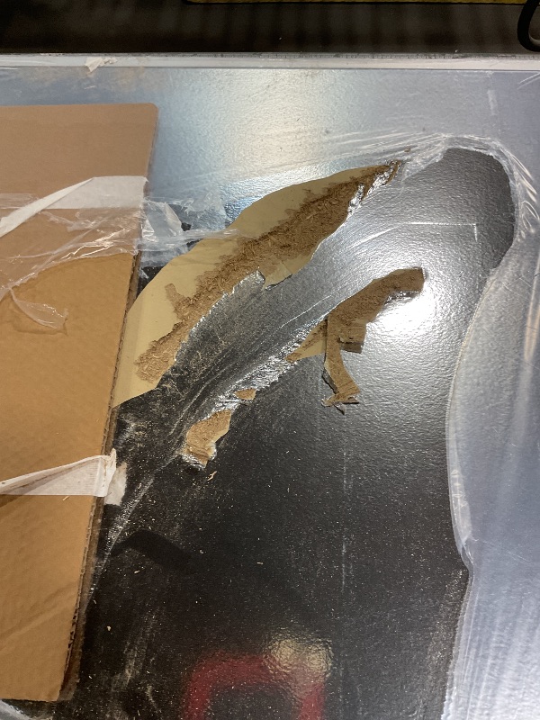 Photo 1 of ***MAJOR DAMAGE TO BACKSIDES ***VIZ-PRO Dry Erase Board/Magnetic Whiteboard, 72 x 40 Inches, Large Wall Mounted Board for School Office and Home