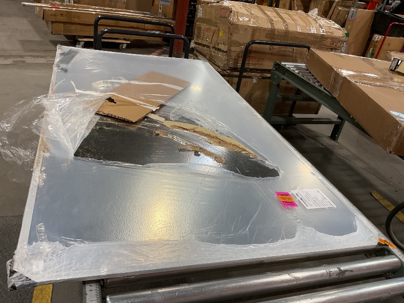 Photo 1 of ***MAJOR DAMAGE TO BACKSIDES ***VIZ-PRO Dry Erase Board/Magnetic Whiteboard, 72 x 40 Inches, Large Wall Mounted Board for School Office and Home