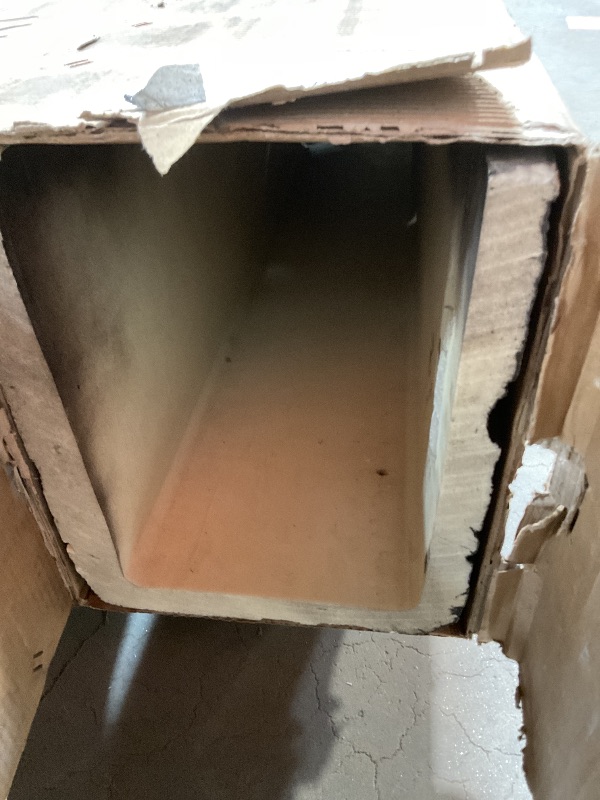 View 7 of ***MAJOR DAMAGE ***Ekena Millwork 9 1/2"W x 11 1/2"H x 192"L 3-Sided (U-Beam) Salvaged Timber HeritageTimber Faux Wood Ceiling Beam, Kona Brown