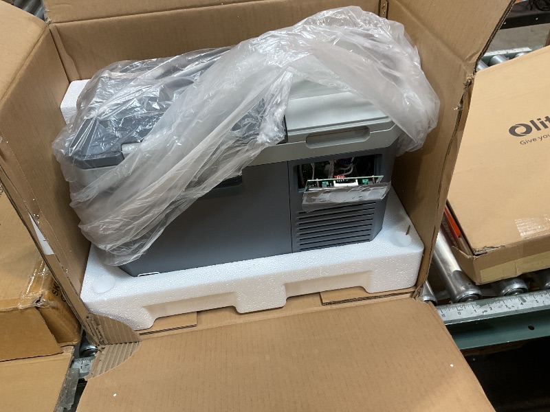 Photo 1 of ***CHECK PHOTOS***Alpicool LGMP8 Portable Fridge 8 Quart 12 Volt Car Refrigerator Freezer,-4°F ~122°F,for Fishing, Camping, RV,Travel, Outdoor-12/24V DC, 110~240V AC