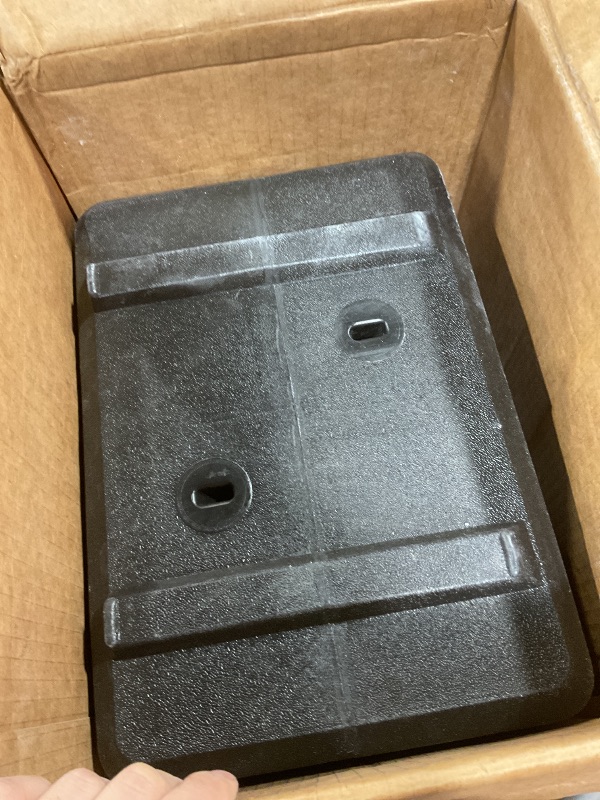 Photo 1 of *key broken inside lock*SentrySafe Black Fireproof Document Box with Key Lock, Safe Secures Files and Documents for Home or Office, 0.61 Cubic Feet, 13.6 x 15.3 x 12.1 inches, 1170