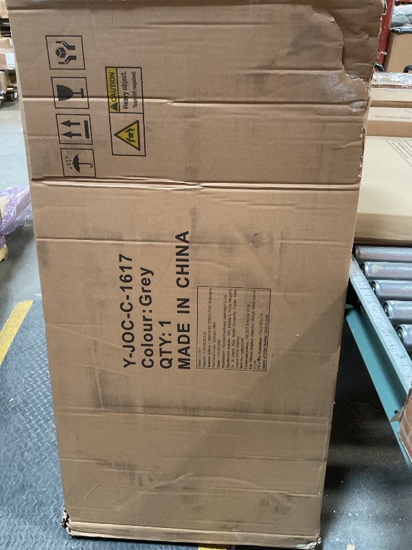 Photo 1 of ***PARTIAL SET***Round Dining Table Set for 4, Kitchen Table and Chairs for 4, Circle Table Round Pedestal Dining Room Dinner Dinette Table Set,5 Piece Space Saving Wood Kitchen & Dining Room Tables (Grey, 47In)