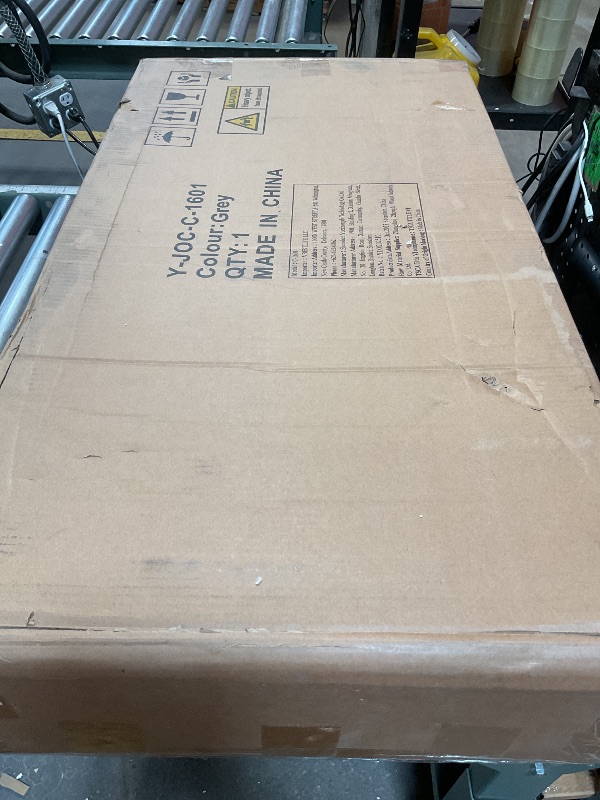 Photo 1 of ***PARTIAL SET***Round Dining Table Set for 4, Kitchen Table and Chairs for 4, Circle Table Round Pedestal Dining Room Dinner Dinette Table Set,5 Piece Space Saving Wood Kitchen & Dining Room Tables (Grey, 47In)