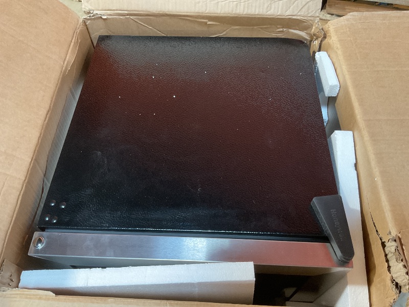 Photo 1 of ***MINOR DAMAGE ***Honeywell Beverage Refrigerator and Cooler, 116 Can Mini Fridge with Glass Door for Soda Beer or Wine for Office or Bar with Adjustable Removable Shelving, Commercial Grade