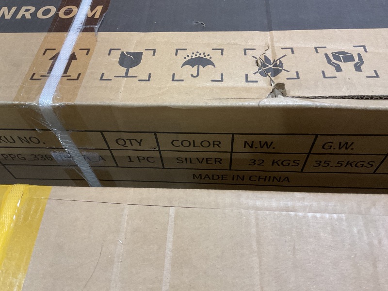 Photo 1 of ***PARTIAL SET, BOX A ONLY***IDEALHOUSE 8X10 FT Greenhouse for Outdoors, Lockable Door and Ajustable Roof Vent, Polycarbonate Greenhouse with Water Gutter System, Aluminum Walk-in Greenhouses, for Backyard, Lawn