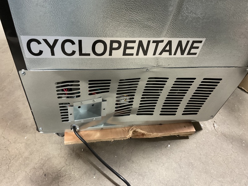 Photo 1 of 10 cu. ft. Commercial Upright Display Refrigerator Glass Door Beverage Cooler in Black, ETL Certified