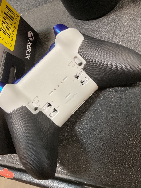 Photo 1 of *left joystick damaged/missing back buttons*Xbox Elite Series 2 Core Wireless Gaming Controller – White Series X|S, One, Windows PC, Android, and iOS