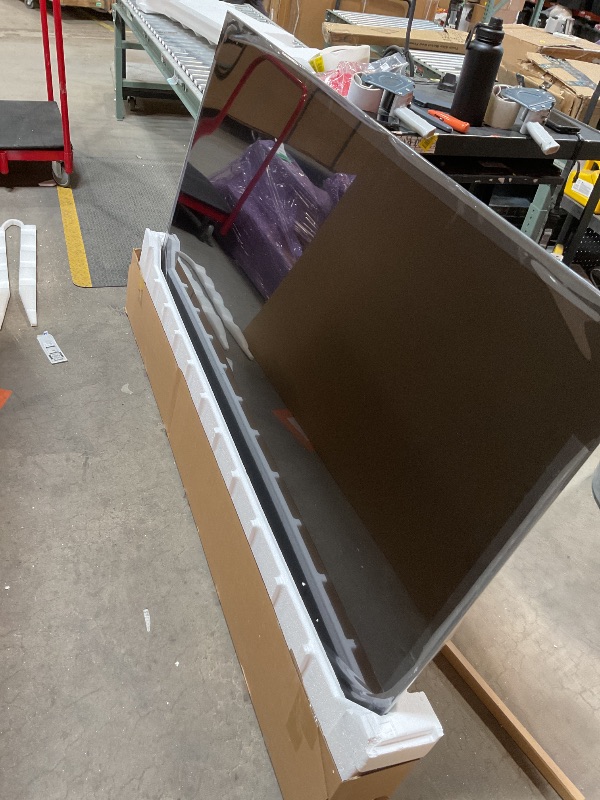 Photo 1 of *untested missing cord*TCL 85 Inch Class T7 Series | 4K QLED HDR | 85T7, 2025 Model | 120HZ-144HZ High Brightness Smart Google TV Dolby Atmos Audio | Voice Remote Alexa Gaming Streaming Television