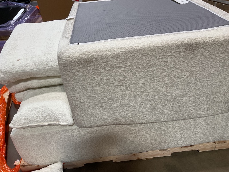 Photo 1 of ***DIRT DUE TO NO PACKAGING*** 108" Cloud Modular Sectional Couch with L-Shape Chaise, Modern Sectional Sofa with Deep Seat Couch, Ultra Soft Knit Fabric Couches for Living Room, No Assembly Required, Left Facing Chaise (Beige)