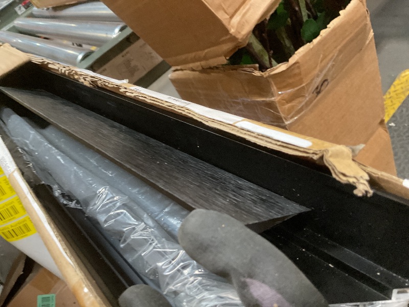 Photo 1 of **DIRT. SCRAPES**Akfado Floater Frame for 40x60 Canvas Paintings, 1.5” Deep DIY Metal Canvas Floating Frame for Portrait Landscape Oil Paintings Art Show Gallery Wall Home Office Living Room Decor (Black)