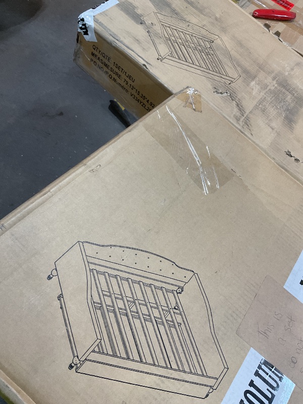 Photo 1 of **2 BOXES**ACQCA Full Size Upholstered Tufted Daybed with Two Drawers,Linen Sofa Bed for Small Space,Bedroom,Livingroom,Guest Room, No Spring Box Need,Beige