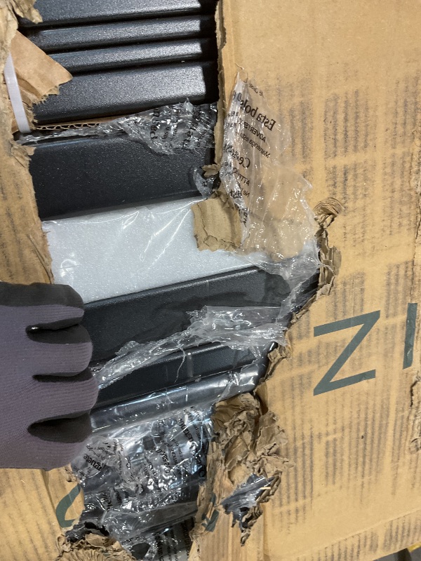 Photo 1 of **SCRATCHED DAMAGE**Zinus Leonardo Metal Platform Bed Frame, Victorian Spindle Style Headboard and Footboard, Heavy Duty Bed Base, Ample Underbed Space, Queen