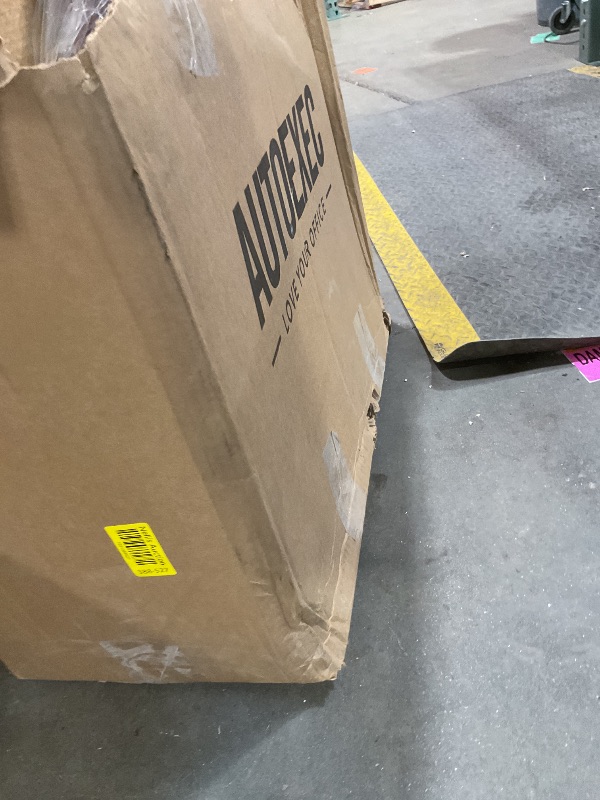 Photo 1 of **DIRT. SCRAPES**AutoExec Reach Desk Back Seat Left Side Car Desk for Your Vehicle Workstation and Mobile Office, Mahogany, with Phone Vent Clip