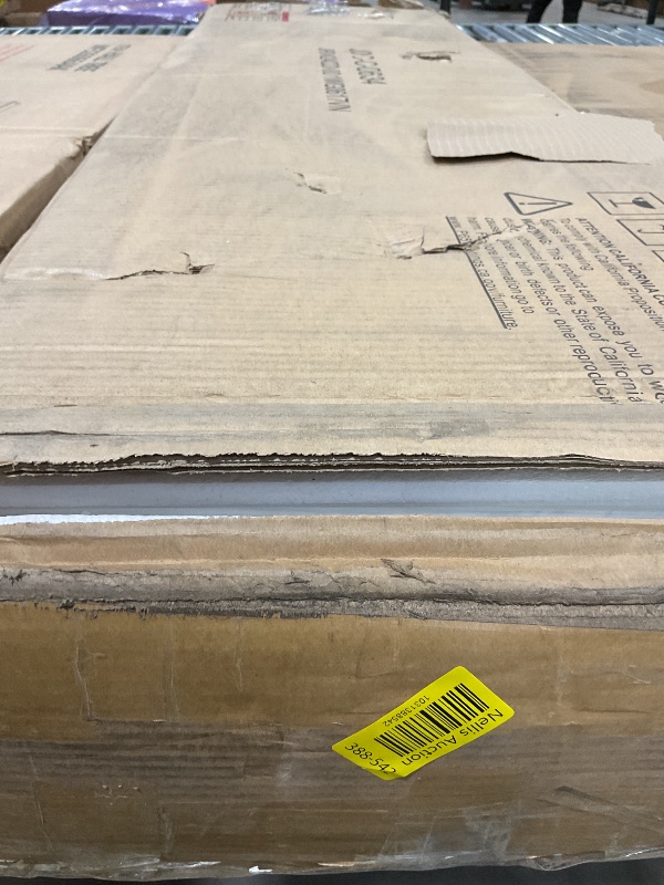 Photo 1 of **MINOR CORNER DAMAGE**Jocoevol Modern White 8 Drawer Dresser for Bedroom, 15.3" D x 55.2" W x 32.3" H Simply Chest of Drawers, Wood Storage Dresser with Deep Drawers for Living Room Hallway Entryway, White