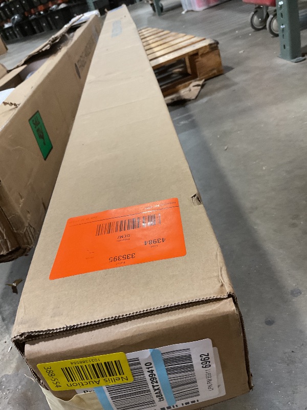 Photo 1 of **SCRAPES FROM TRANSPORT **120" Motorized Projector Screen, Electric 16:9 Projector Screen with Remote Control, Indoor/Outdoor HD Movie Screen, Wall/Ceiling Mounted, Perfect for Home Office Theater TV, White