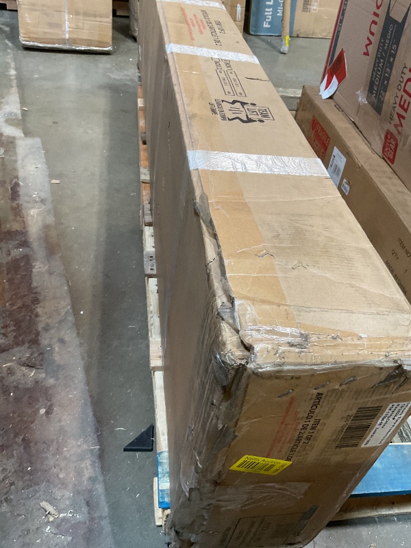 Photo 1 of **SELLING FRO PARTS A PARTIAL SET. ONE BOX OF TWO.MINOR SCRAPE**Backyard Discovery Buckley Hill Cedar Wood Swing Set with Wave Slide, Play Deck, Rock Wall Ladder, Belt Swings, Chalkboard, Canopy Roof, Outdoor Playset