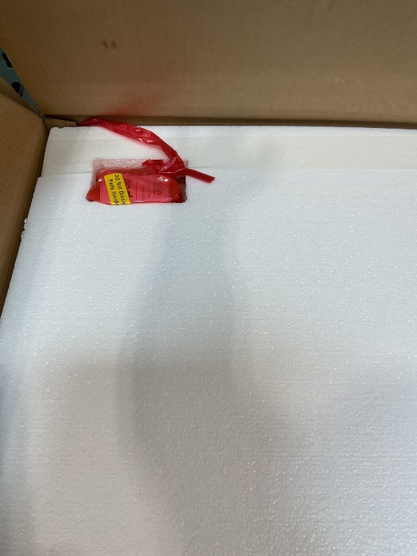 Photo 1 of **BASE ONLY. MISSING TABLETOP**Modway Lippa 48" Oval Artificial Marble Dining Table, Black White