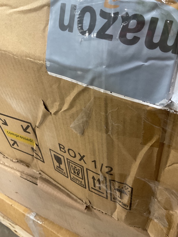 Photo 1 of **SELLING FOR PARTS AS PARTIA SET. ONE OF TWO BOXES**Ball & Cast 87" Oversized Sectional Double Lounge Chaise with Cloud Plush Sofa Bed,Fluffy Modern Sleeper Loveseat Chair for Indoor Living Room Bedroom Reading,No Assembly Required,Grey