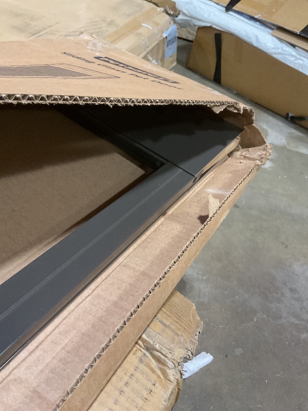 Photo 1 of **MISSING HARDWARE**PetSafe Sliding Glass Pet Door - No-Cut DIY Install Doggy Door for Renters - Aluminum Frame - Adjustable Height 75 7/8" to 80 11/16" - Ideal for Medium Dogs Up to 40 lb - Bronze