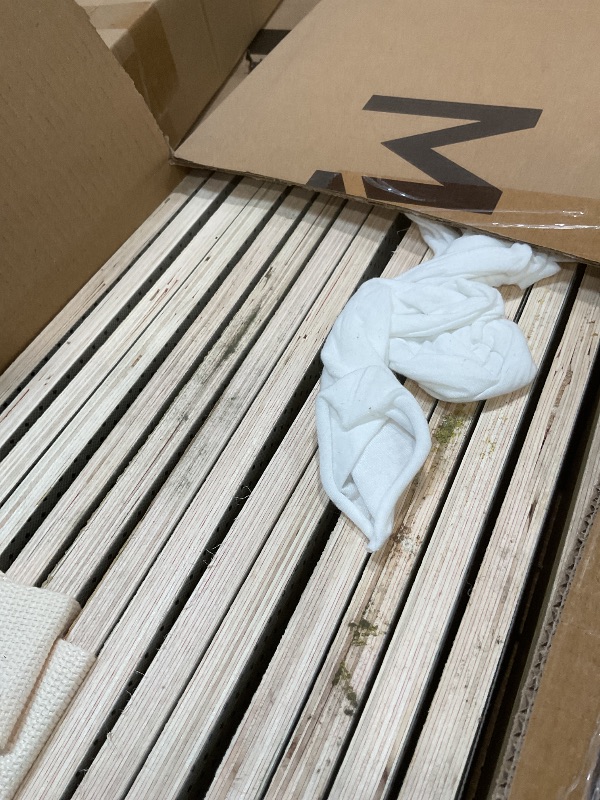 Photo 1 of **DIRT**Meliusly SlatSure Queen Size Horizontal Bed Slats – Heavy Duty Wood Replacement Bed Slats, Bed Frame Support Slats, Slatted Wooden Mattress Support Base for Broken, Sagging or Worn-Out Slats