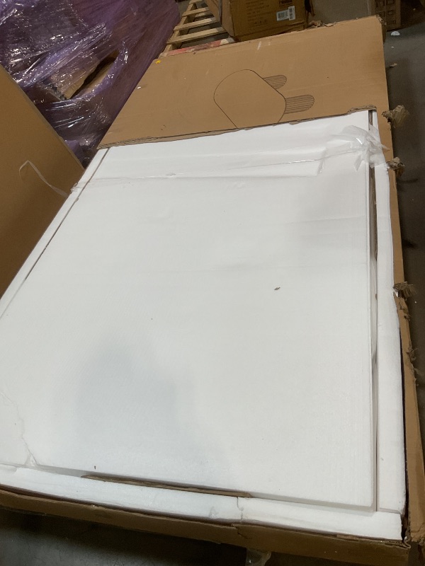 Photo 1 of **TABLETOP ONLY. MISSING LEGS/BASE PIECES**Modway EEI-6065-OAK-SET Senja 95" Oval Dining Table, Oak