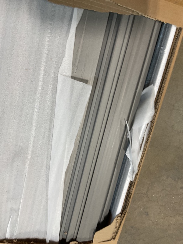 Photo 1 of **SELLING FOR PARTS AS PARTIAL SET. #3of 3 BOXES**YITAHOME 8x8ft Outdoor Plastic Storage Shed with Floor, Extra Thick Waterproof Garden Shed, 16mm Heavy Duty Tool Storage with Lockable Door, Oval Vision Windows &Vents for Patio, Lawn, Bikes, Gray