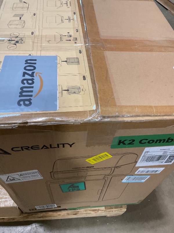 Photo 1 of ***FOR PARTS ONLY / DAMAGED**** Creality K2 Combo (A) 3D Printers, Multicolor 3D Printer Machine with CFS, Dual Camera, 600mm/s Printing Speed, Next-Gen Direct Drive Extruder, 260 * 260 * 260mm Printing Volume