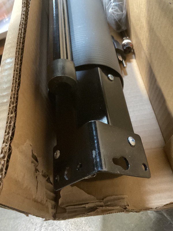 Photo 1 of **SCRAPES**Motorized Projector Screen - Indoor and Outdoor Movies Screen Electric Projector Screen W/Remote Control (120 inch)