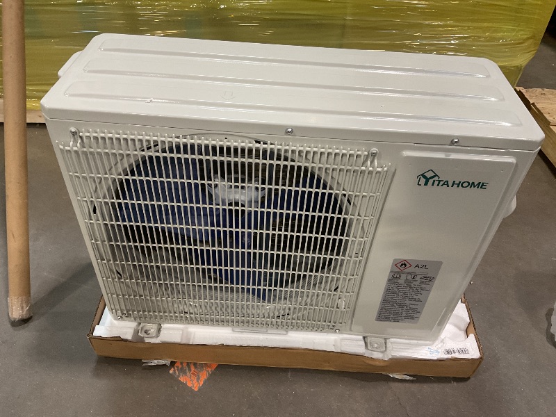 Photo 1 of *** FAN UNIT ONLY ***YITAHOME 12000 BTU Mini Split AC Heating System, 20 SEER2 115V Ductless Air Conditioner with Wi-Fi & Alexa Compatibility, Covers Up to 750 Sq. Ft, Energy Efficient Inverter AC with Heat Pump