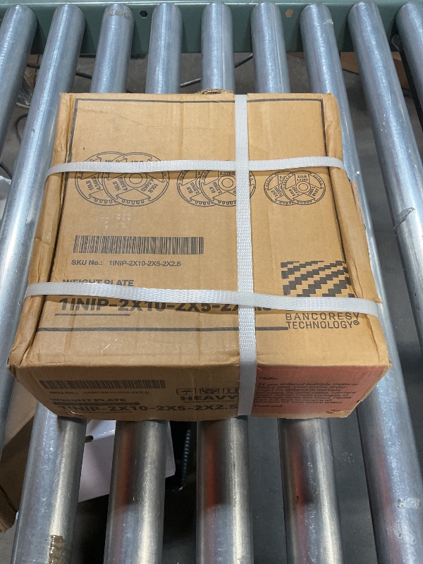 Photo 1 of *** PICTURE FOR REFERENCE ***Fitvids 1 Inch Standard Barbell Weight Plates, 2.5 LB to 10 LB Pair Set