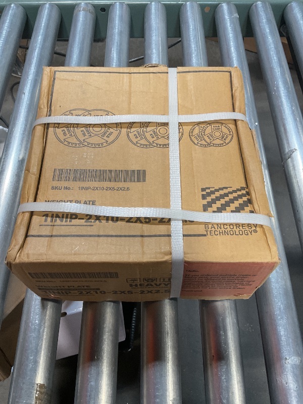 Photo 1 of *** PICTURE FOR REFERENCE ***Fitvids 1 Inch Standard Barbell Weight Plates, 2.5 LB to 10 LB Pair Set