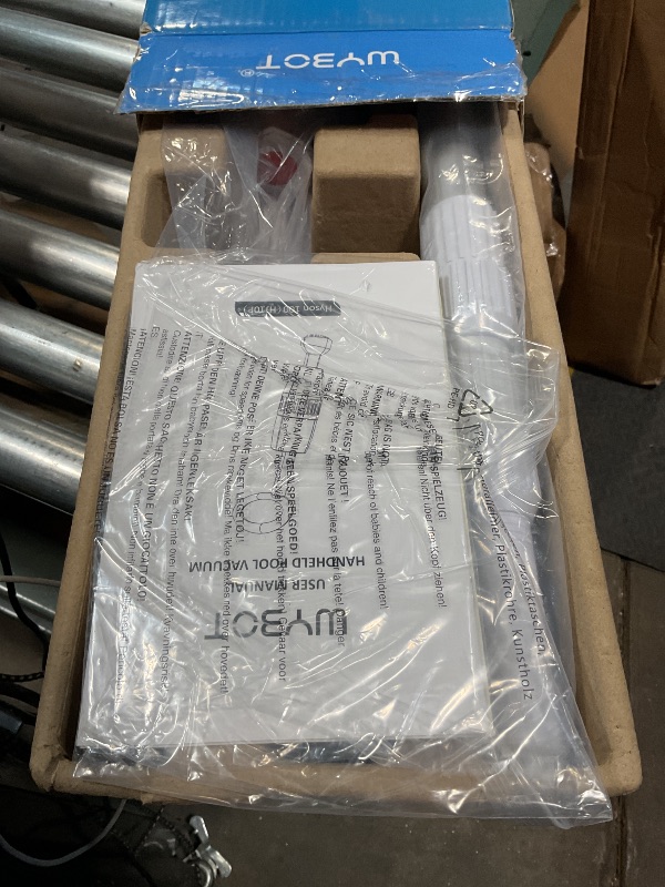 Photo 1 of (2025 Upgrade) WYBOT Hyson 100 Handheld Pool Vacuum with Dual Suction Heads, Telescopic Pole, Deep Cleaning with 60 Mins Runtime, Hot Tub Vacuum Ideal for Above & Inground Pools, Spas