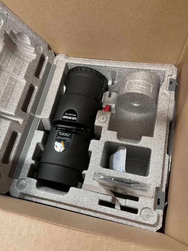Photo 1 of *** MISSING LENS KIT*** Amaran Spotlight SE 19 Lens Kit - Projection Lens Modifier for Amaran 150C, 300C, 60, LS 300D II, LS 300X