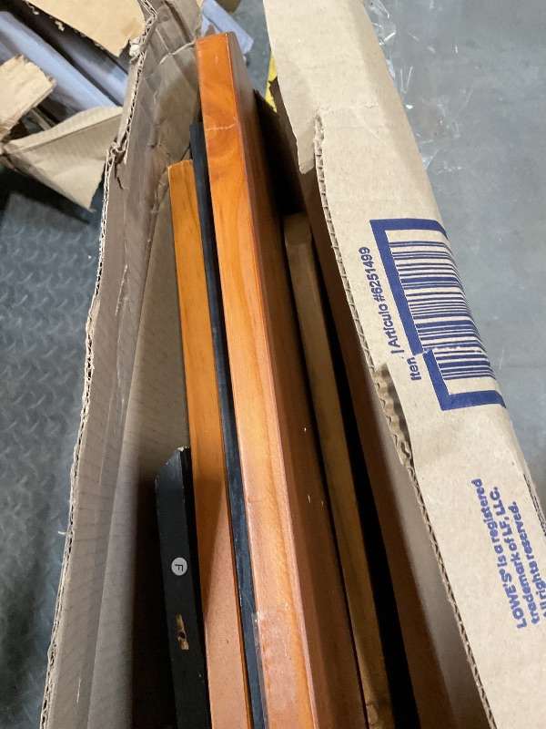 Photo 1 of **SELLING FOR PARTS. MISSING HARDWARE **One box of table parts.