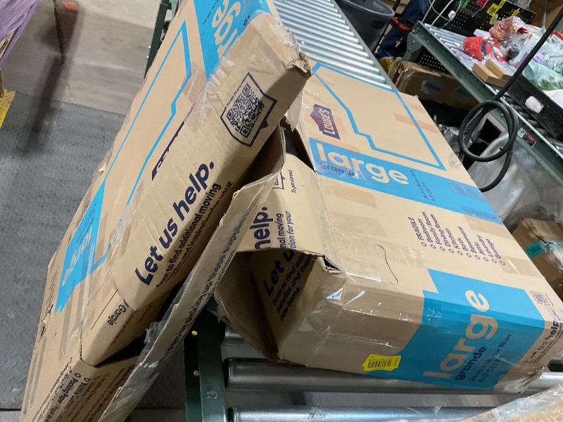 Photo 1 of **MISSING HARDWARE. SELLING FOR PARTS AS PARTIAL SET. ONE OF TWO BOXES**Breakfast Nook Table Set - Solid Wood L Shaped Bench Seating Space Saving Corner Dining Table Set for Kitchen Dining Room Apartment Seats 4 to 6 Black