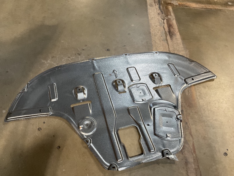 Photo 1 of **BEND**Steel Engine Splash Shield Fit for KIA K5 2021 2022 2023 2024 2025 Front Skid Plate Heavy-Duty Lower Engine Cover Guard Fit for K5 Engine Shield w/Screw Hardware